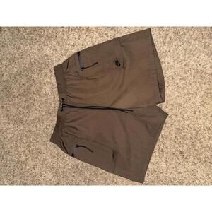 Nike Sportswear Tech Pack Brown Woven Utility Shorts Smaple